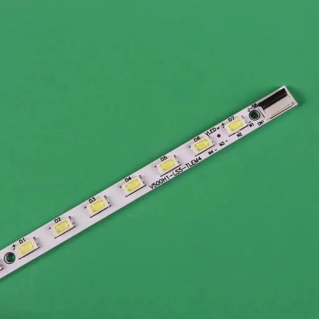 ruban led blanc moderne connecteur bouton on off 28 led 315mm