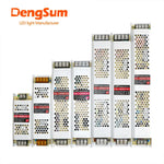 alimentation led ultrafine 12v 24v 60w 100w blanc grille perforations fixations vis
