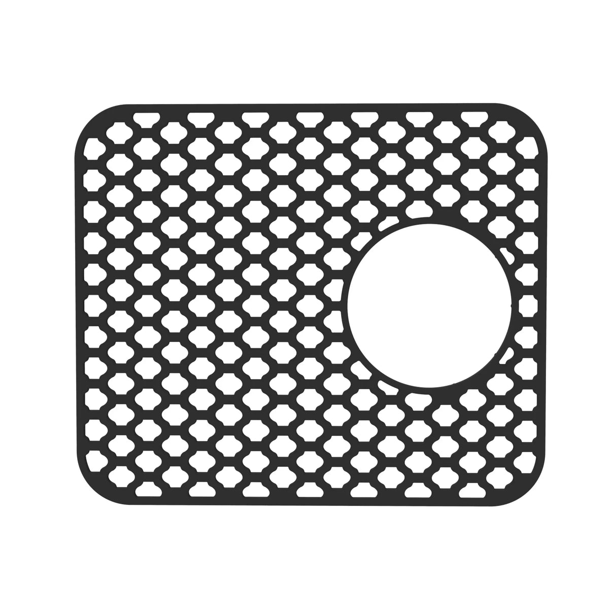 tapis drain lavabo silicone gris noir moderne drainage vaisselle respectueux environnement
