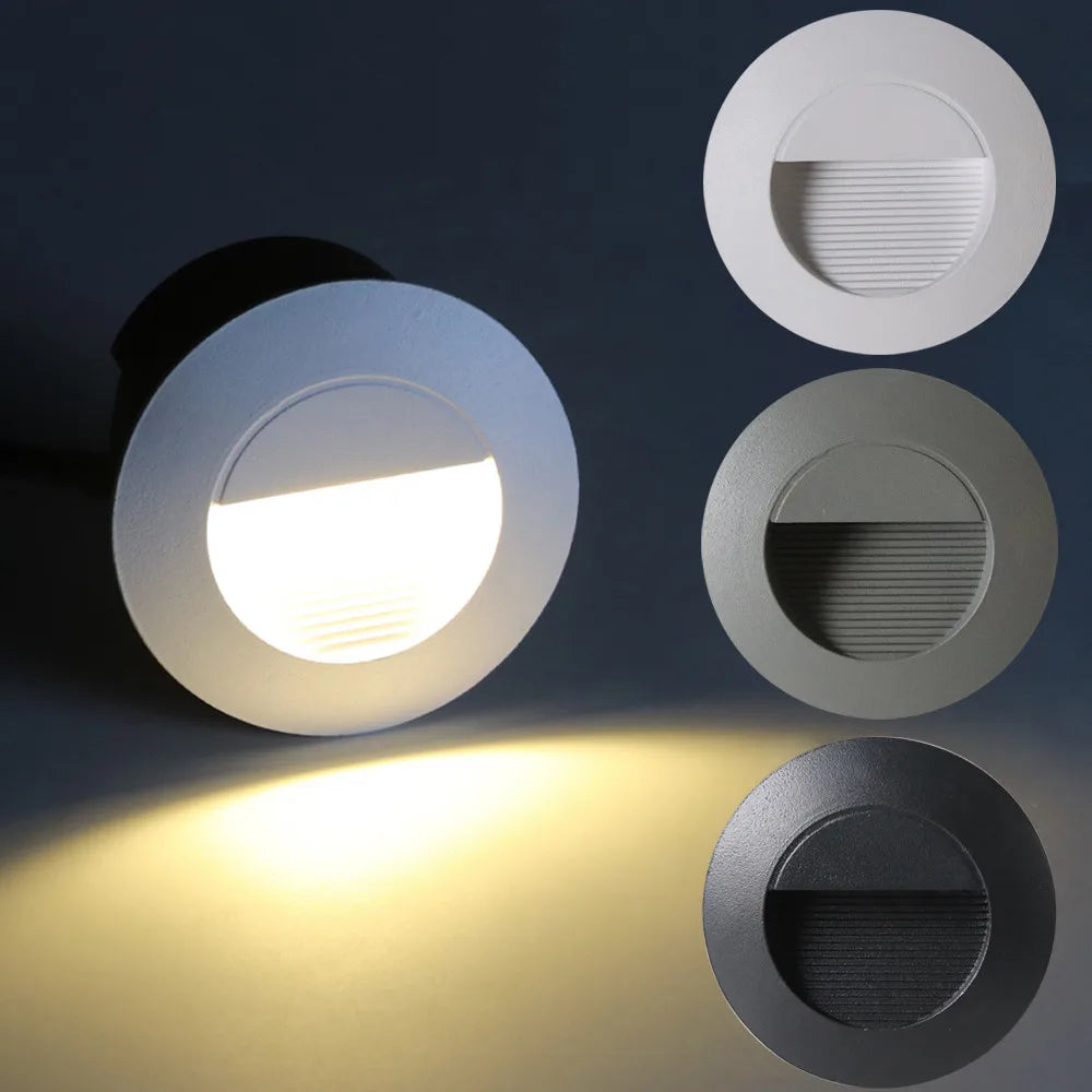 applique murale led moderne blanc noir grille ventilationextérieur minimaliste led 4000k 3000k 6000k