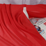 tissu polyester mousseline uni transparent rose bleu clair blanc robes bal voiles mariée cérémonie