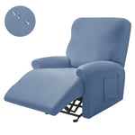 housse canapé inclinable imperméable antidérapante coton jacquard moderne poche gris bleumarineclair beige noir rose