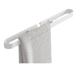 porte sabots mural adhésif moderne texture mat blanc bleu clair rose pâle
