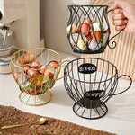 cage moderne or noir blanc rose grilles métalliques opaques poignées rangement decointérieur