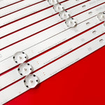 éclairage spécial led bandes rétroéclairage téléviseur blanc moderne 12 bandes leds bande aluminium