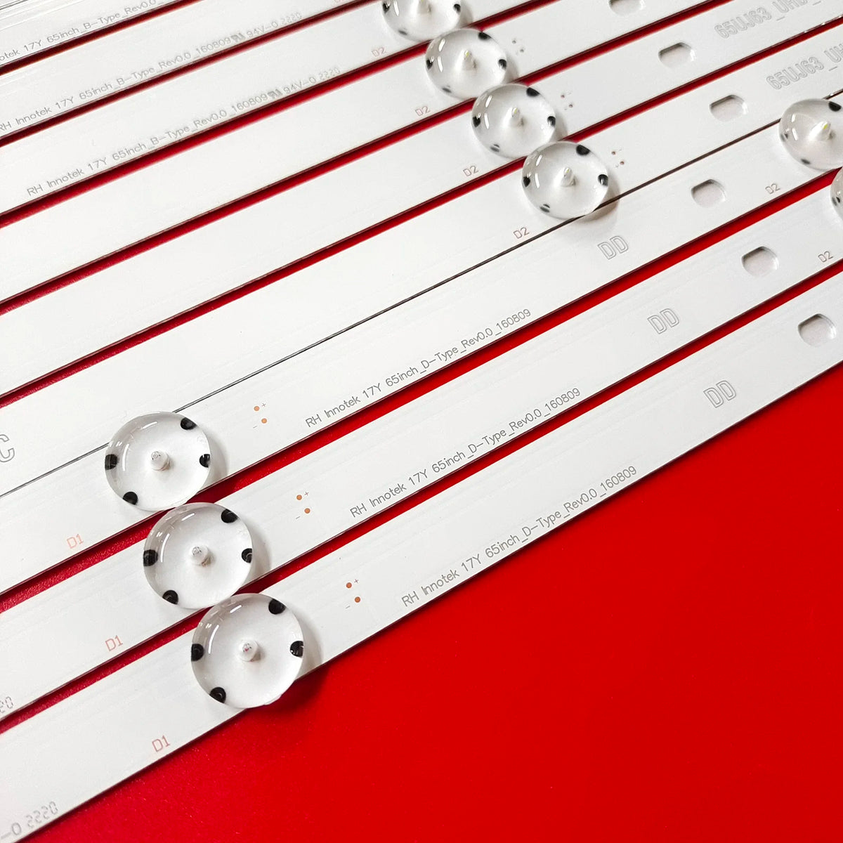 éclairage spécial led bandes rétroéclairage téléviseur blanc moderne 12 bandes leds bande aluminium