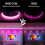 Ruban led flexible rgb haute luminosité 840 leds 24v adhésif moderne decoration maison