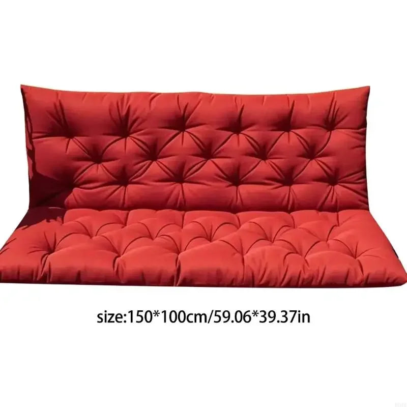 coussin balançoire imperméable coton tufté noir rouge bleu marine moderne bébé lit sofa