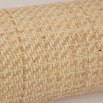 assise chaise rotin naturel tressé beige clair classique meuble décoration