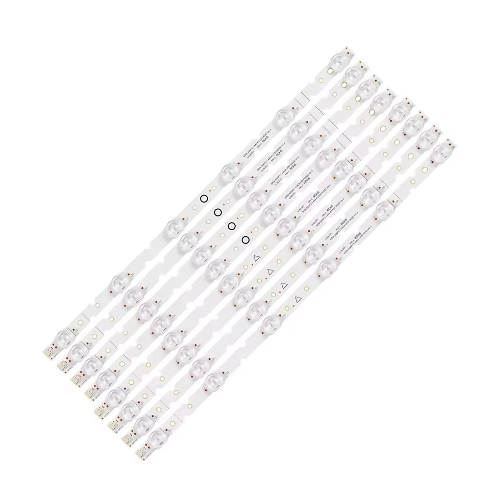 bande led blanc transparent moderne 6v connecteurs led 435 450mm