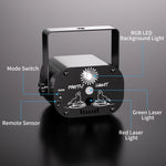 projecteur laser noir dauphins soleil moderne télécommande câble usb suction scène dj