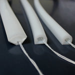profils lumineux silicone blanc modernes eyelets flexibles led étanches 05m 1m 2m 3m