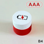 boîte piles blanc rouge moderne grille rangement piles aaa aa étanche portable