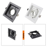 Spot LED moderne noir blanc réglable angle 30° salon chambre cuisine