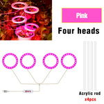 lumière croissance led usb 5v pink red blue sunlight controle remote moderne hydroponique