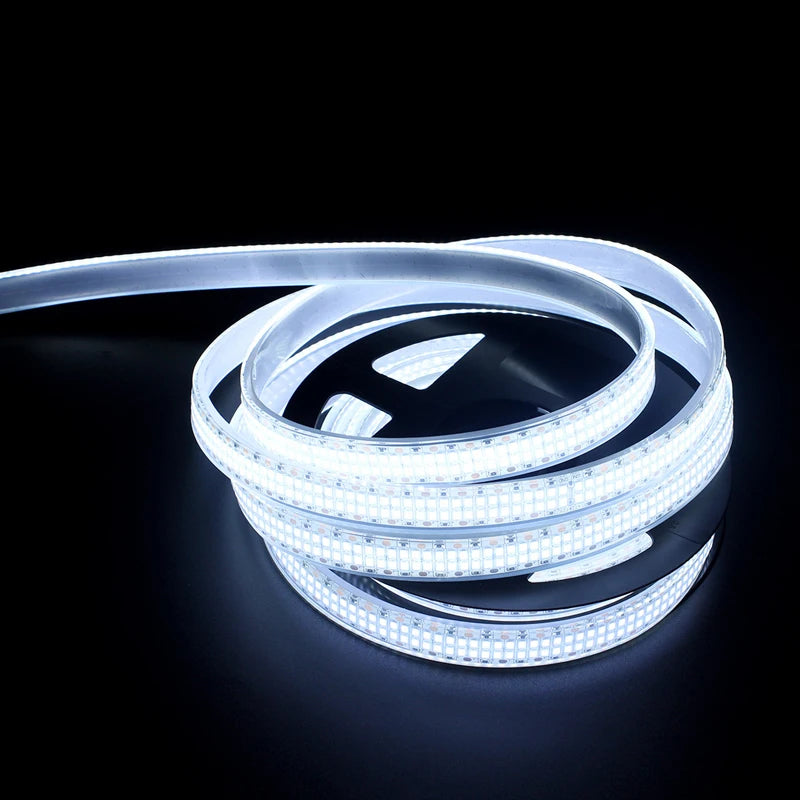 ruban led blanc mat moderne adhésif 3000k 4000k 6000k 12v 24v ip67 étanche