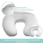coussin portage bébé gris perçé polyester coton confortable bébé mois zipper quatre saisons