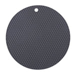 tapis silicone nid d'abeille rond carré antidérapant bleu rose gris vert moderne cuisine