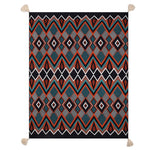 Décoration ethnique avec couverture Navajo