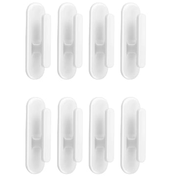 porte cordon adhésif blanc moderne minimaliste ensembles pièces sécurisation rideaux enfants