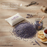 sachets lavande huile essentielle bougies parfumées bijoux résine motifs floraux texture lavande violettes intérieur