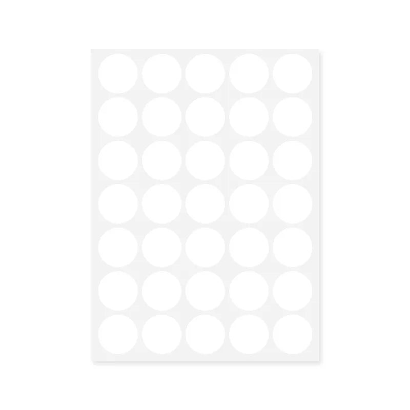 autocollants ronds multicolores 100 pièces stickers adhésifs décoration moderne minimaliste