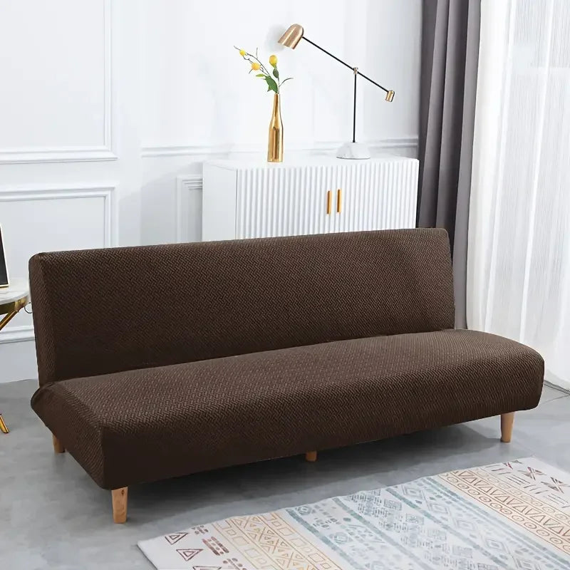 housse canapé moderne tissu géométrique extensible protection salon fauteuil gris vert rouge bleu marron
