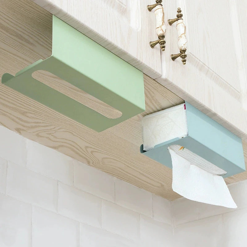 distributeur serviettes adhésif noir vert rose blanc moderne sans perçage haute capacité
