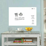 tableau blanc autocollant noir blanc motif tableaux notes pratique moderne adhésif crayon