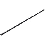 tige rideau noire métal moderne respectueuse environnement eyelets rigides uni opaque