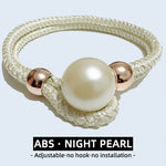 bracelet moderne tissu blanc doré élégant polyester.ACCESSIBLE ONLY IN THE PROVIDED FORMAT, IT'S IMPORTANT