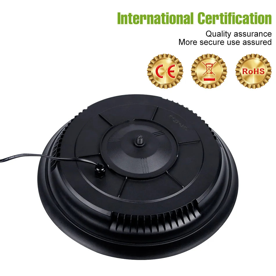 lampe led haute baie noire moderne 300w 220v us eu plug chambre salon
