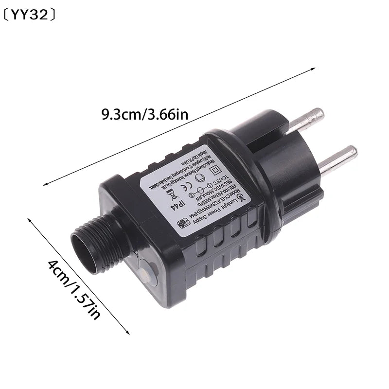 alimentation électrique 5vdc 6w noir prise eu us ip44 étanche laser moderne transformateur éclairage