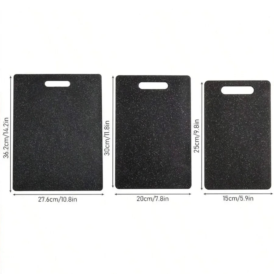 planche découper rectangulaire noire moderne facile nettoyer compatible lave vaisselle
