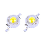 diodes led blanc chaud froid neutre moderne technologique clips métalliques lentille corps diode pack