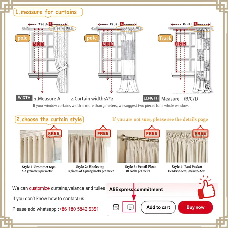 rideau moderne minimaliste beige clair texture florale opacité chaînette polyester chambre