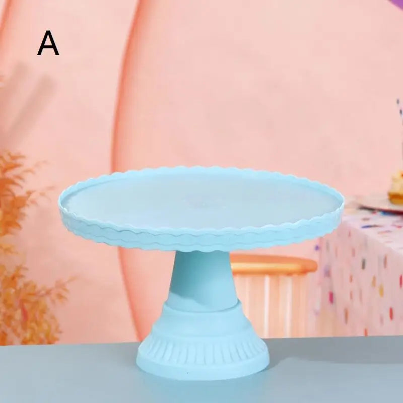 présentoir gâteau silicone rose bleu classique opalescent anniversaire mariageDecoration événementnelle support plateau gâteaux