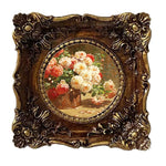 cadres photo relief résine ancien européen rétro shabby chic décor mural tableaux vintage ornements