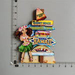 aimant réfrigérateur décoration voyage monuments américains villes californie souvenir magnetique pvc souple graphique