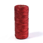 ficelle polyester 100m 1.5mm glitter violet doré bleu vert rouge moderne boîte cadeau fleur
