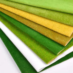 tapis artificiel vert blanc moderne décoration extérieure intérieure diorama 25x25cm