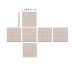 cubes imprimés chiens portraits paysages urbains puzzle décoration enfant jouet moderne blanc marron