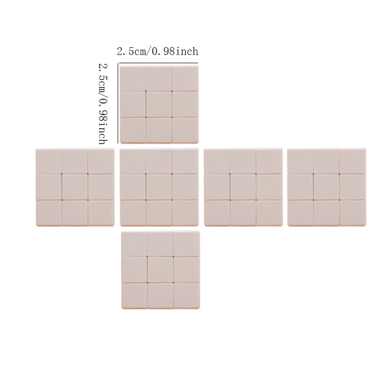 cubes imprimés chiens portraits paysages urbains puzzle décoration enfant jouet moderne blanc marron