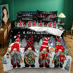 ensemble literie noël motif modernes taies oreiller couvre lit twins full queen king festive