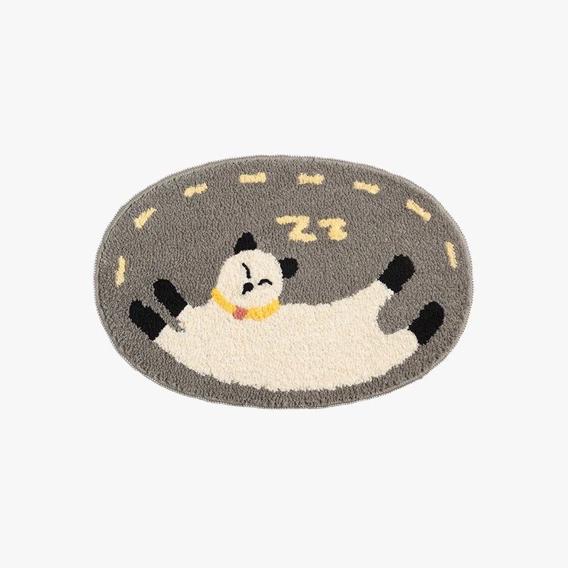tapis vert blanc ovale canard yeet moderne antidérapant absorbant eau chambre bain vestibule doux