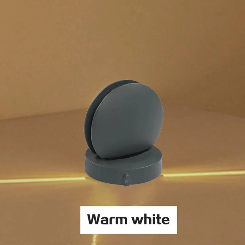 applique murale led moderne gris 85265v hydrofuge 2492000lm