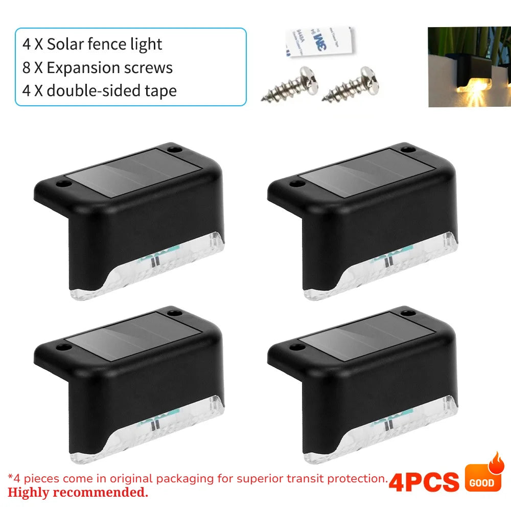 applique solaire led noir moderne adhésif étanche ip67 22led lumière blanche