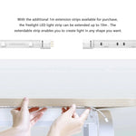 ruban led multicolore adhésif wifi intelligent moderne app mobile led individuelles 2m