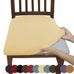 housse élastique chaise bleu marine adhésive mariage banquet moderne cuisine