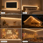 ruban led cob blanc adhésif éclairage moderne minimaliste 320 led 5v 3000k facile chambre